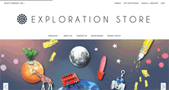 Desktop Screenshot of explorationstore.com